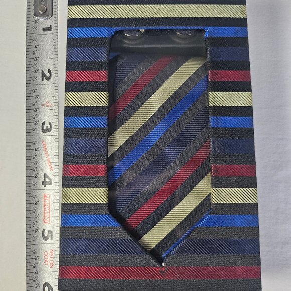 Swallow Fight Men's Tie Set W Cuff Links And Pocket Square New In Box Gift Set - Picture 10 of 10